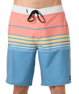 O'Neill Men's Hyperfreak Heat Stripe Boardshorts Captains Blue front