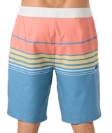 The O'Neill Men's Hyperfreak Heat Stripe 20 inch Boardshorts in Captains Blue