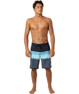 The O'Neill Men's Lennox Scallop 19 inch Boardshorts in Phantom Grey