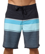 O'Neill Men's Lennox Scallop Boardshorts Phantom Grey front view