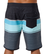 O'Neill Men's Lennox Scallop Boardshorts Phantom Grey side view