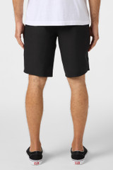 O'Neill Men's Reserve Heather Hybrid Shorts Heather Black side detail