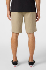 O'Neill Men's Reserve Heather Hybrid Shorts Khaki back view