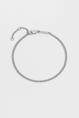 The Bartlett London Men's Fine Curb Chain Bracelet