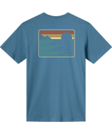 O'Neill Men's Dawn Classic Tee Blue back view