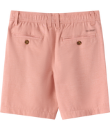 O'Neill Boy's Reserve Light Check 16" Hybrid Shorts Langoustino detail view