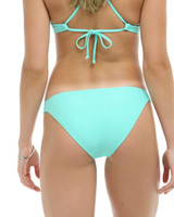 Body Glove Women's Smoothies Surfrider Bikini Bottom Sea Mist back view