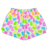 Iscream Girls' Yum Gum Plush Shorts