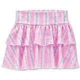 Iscream Girls' Floral Stripe Skort