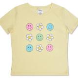 Iscream Girls' Smile Flower Tee