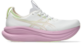 Asics Women's Gel-Nimbus 28 Running Shoes White Hazy Lilac side view