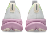 Asics Women's Gel-Nimbus 28 Running Shoes White Hazy Lilac back view