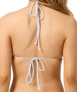 O'Neil Women's Plaid Venice Triangle Bikini Top