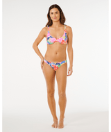 Rip Curl Women's Party Wave Full Bikini Bottoms in Multico side angle