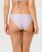 Rip Curl Women's Party Wave Full Bikini Bottoms in Pink close-up