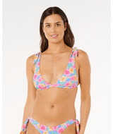 Rip Curl Women's Malibu Cove V Bikini Top flat lay