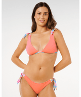Rip Curl Women's Malibu Cove Cheeky Bikini Bottom detail view