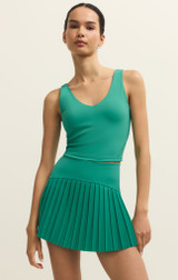 Z Supply Women's Lotus Long Top in La Palima side view