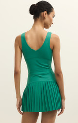 Z Supply Women's Lotus Long Top in La Palima back view