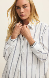 Z Supply Women's Roll Hill Shirt back view