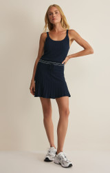 The Z Supply Women's Set Serve Dress in Eclipse