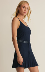 The Z Supply Women's Set Serve Dress in Eclipse