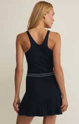 The Z Supply Women's Set Serve Dress in Eclipse