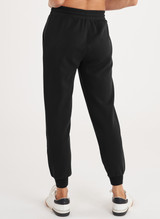 Thrive Societe Women's Patch Pocket Jogger black back view
