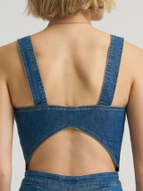 Lee Women's Cut Out Jumpsuit detail view