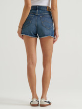 Lee Women's 3 Inch Cut Off Shorts  in Mid Cool Down