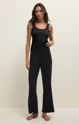 Z Supply Women's PJ Double Scoop Tank Top back view