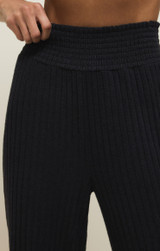 Z Supply Women's PJ Down Smocked Ribbed Pants