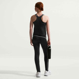 Nike Girls' Dri-Fit Tank Top in Black front view