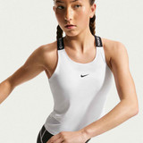 Nike Girls' Dri-Fit Tank Top in White back view