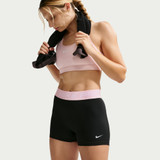 Nike Women's Pro 365 3" Shorts in Pink Foam back view