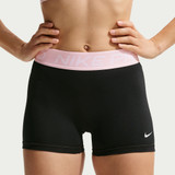 Nike Women's Pro 365 3" Shorts in Pink Foam front view