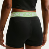Nike Women's Pro 365 3" Shorts in Volt detail view