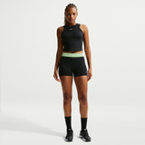 Nike Women's Pro 365 3" Shorts in Volt side view