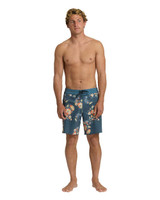 The Billabong Men's Good Times Pro Boardshorts in Dark Denim