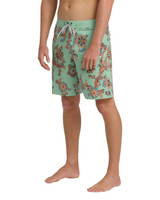 The Billabong Men's Sundays Lo Tide Boardshorts in Granite Green