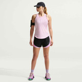 Nike Women's Tempo Shorts in Black/Magenta detail view