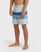 The Billabong Men's Good Times Layback Trunks in Silver