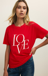 Z Supply Women's Love You Boyfriend Tee