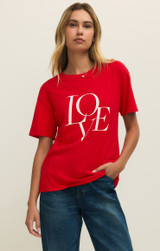 Z Supply Women's Love You Boyfriend Tee