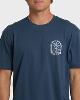 Billabong Men's Portal Premium Short Sleeve T-Shirt Dark Denim side