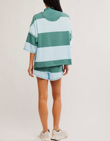 FP Movement Women's Retro Rugby Set in Heritage Green