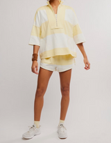 FP Movement Women's Retro Rugby Set Sunlit Yellow Combo full
