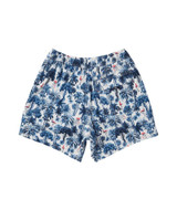 The SAXX Men's Oh Buoy 2N1 5" Volley Shorts in Palm Mix-White Sand