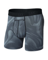 The SAXX Men's Smooth Flex Light Compression Boxer Briefs in Smoke Camo / Deep Navy