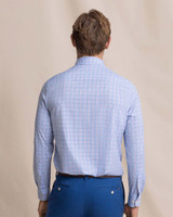 Southern Tide Men's Coastal Breeze Edisto Island Long Sleeve Shirt Ocean Channel front